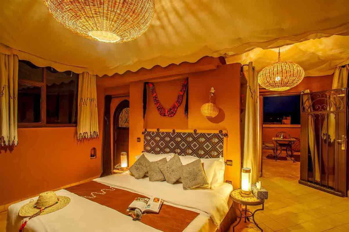 chambre standard - Hôtel ksar Ighnda Maroc