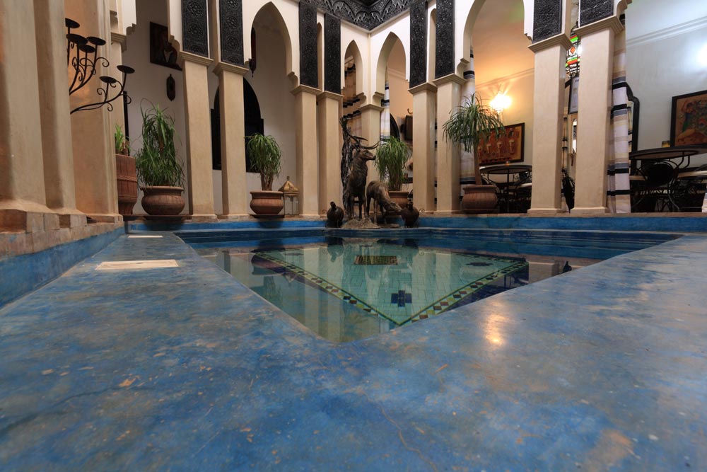 suite hôtel de luxe marocain